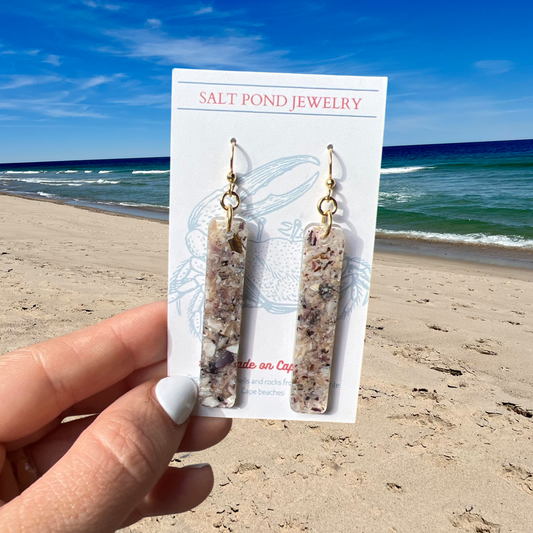 BANK STREET EARRINGS: Ocean Medley