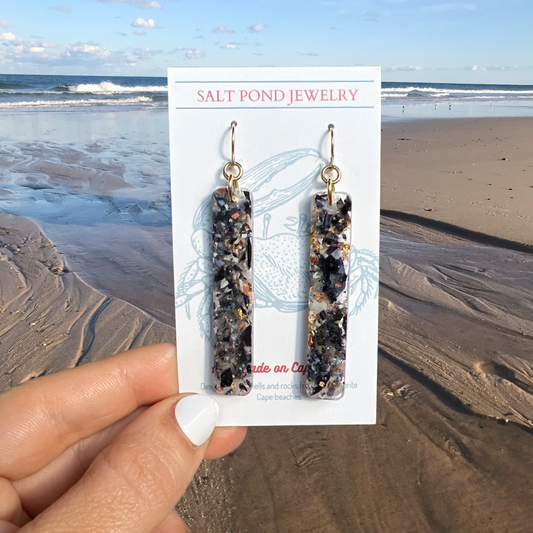 BANK STREET EARRINGS: Mussel & Crab