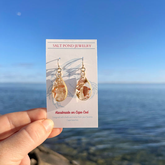 BREWSTER EARRING- Crab Shell